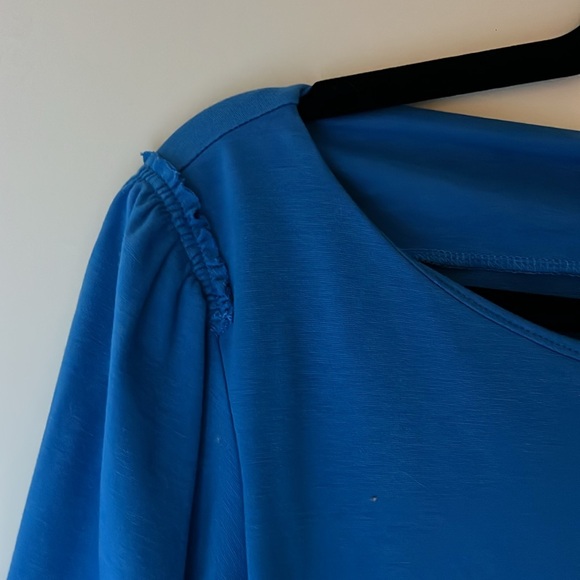 Adorable Cobalt Blue Designer Dorothee Schumacher Dress WITH POCKETS - Picture 5 of 6